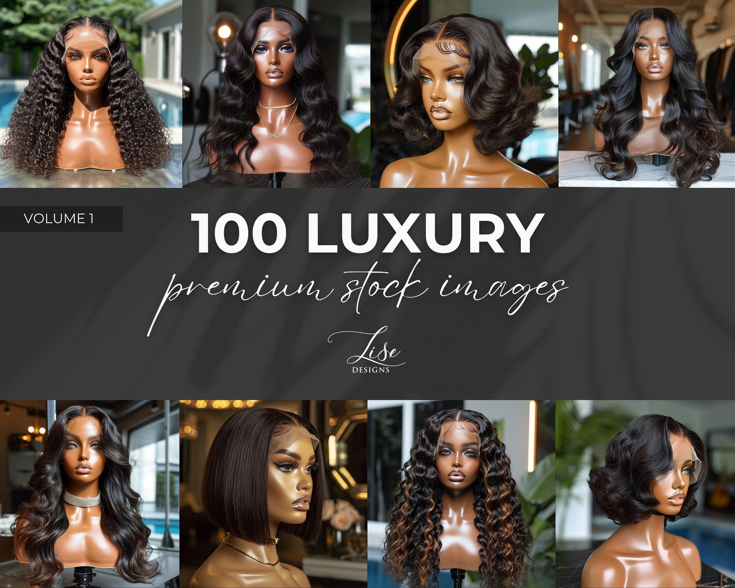 100 stock photos | Hair Stock Photos | Color Wig | Model Photos | Makeup Stock Photos | Hair Extensions | Beauty Stock Photos | Mannequin