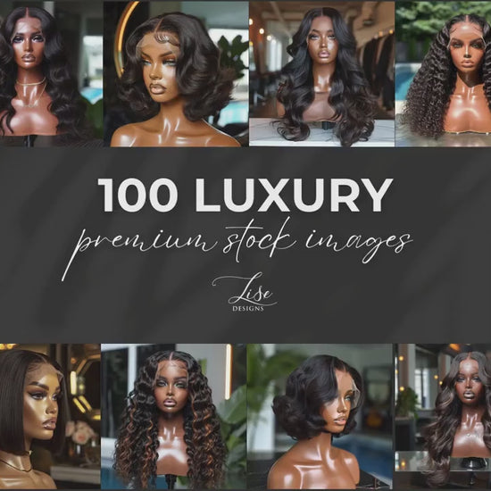 100 stock photos | Hair Stock Photos | Color Wig | Model Photos | Makeup Stock Photos | Hair Extensions | Beauty Stock Photos | Mannequin