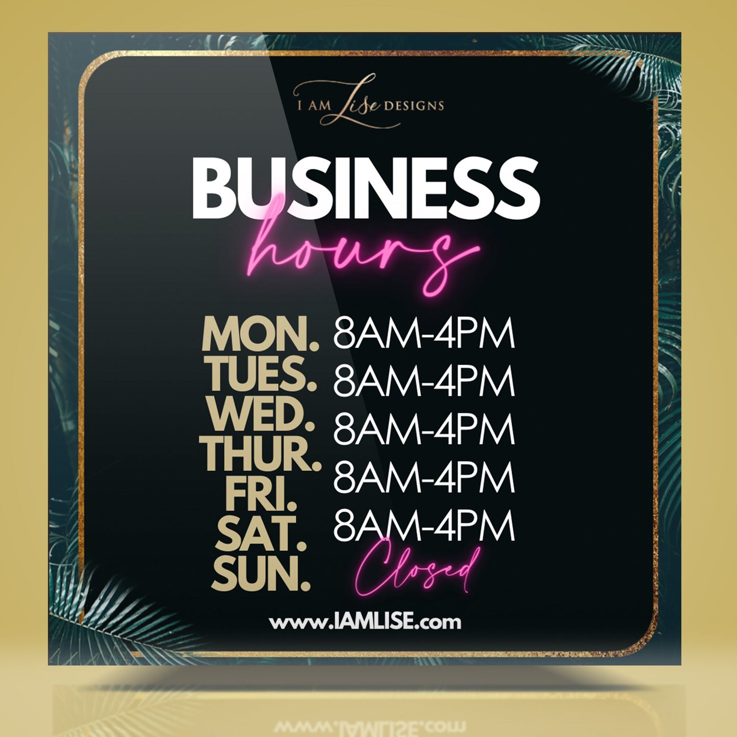 Business Hours, Business Templates, Canva Templates, Business Canva, Instagram Post, Marketing Template, Email Template