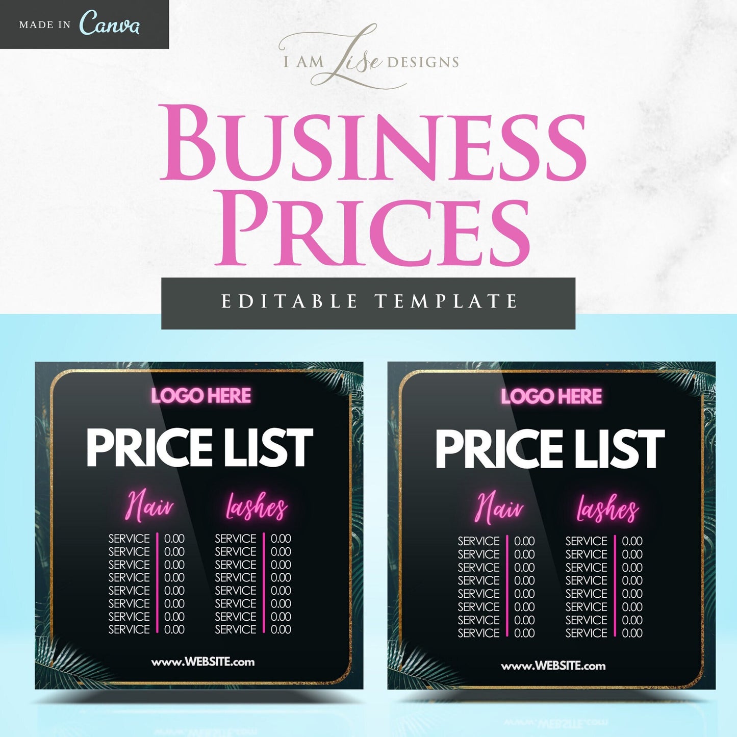 Business Hours, Business Templates, Canva Templates, Business Canva, Instagram Post, Marketing Template, Email Template