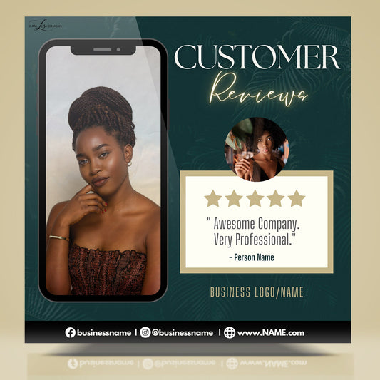 Client Review, Client Template, Business, Testimonial, Canva Templates, Business Canva, Instagram Post, Testimonial Template, Reviews