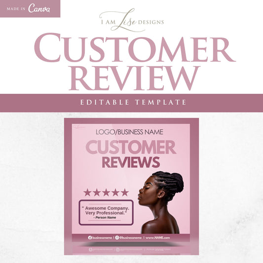 Client Review, Client Template, Business, Testimonial, Canva Templates, Business Canva, Instagram Post, Testimonial Template, Reviews