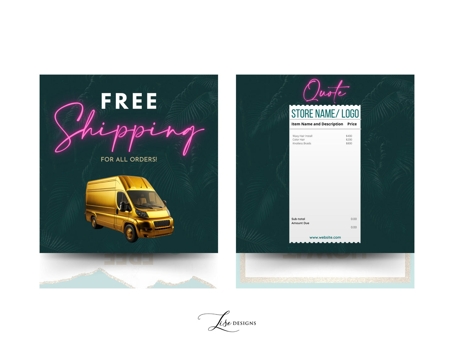 Business Templates, Canva Templates, Business Canva, Instagram Post, Marketing Template, Email Template